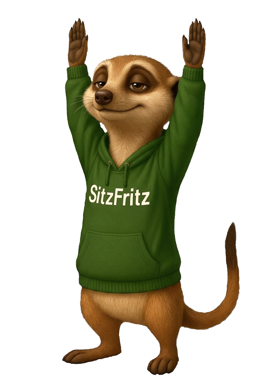 Aufstehen und strecken